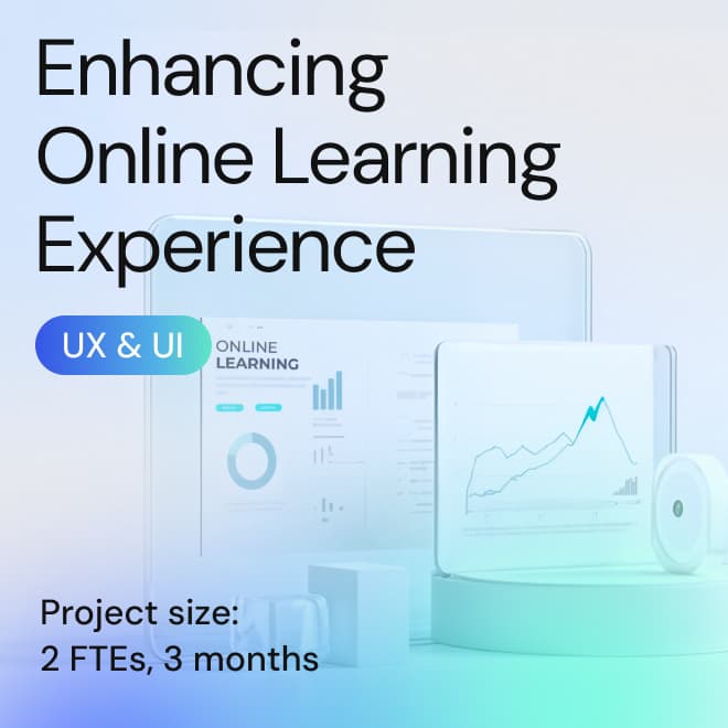 Gradual redesign of an online university platform branding