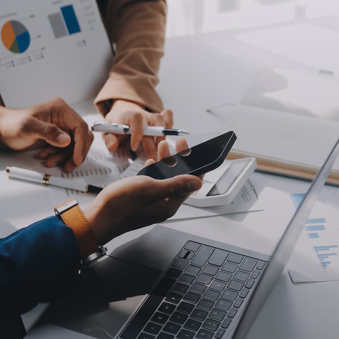 Development of backend and frontend applications for a digital marketing platform
