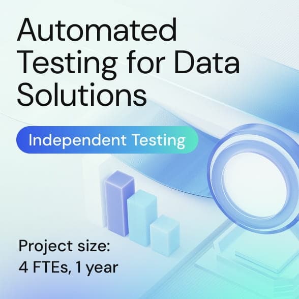 Automated testing of business data and analytics solutions