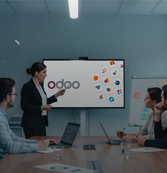 We integrate Odoo's modular ERP ecosystem to help you simplify operations, synchronize departments, and turn growth plans into daily workflows.